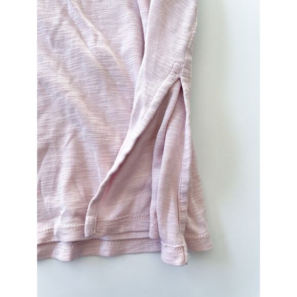 Women's J. Jill Scoop Neck Short Sleeve Tee Pink Pima Cotton Size 2X - Picture 4 of 7